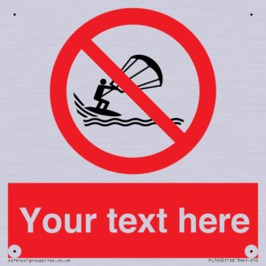 Custom No kite surfing